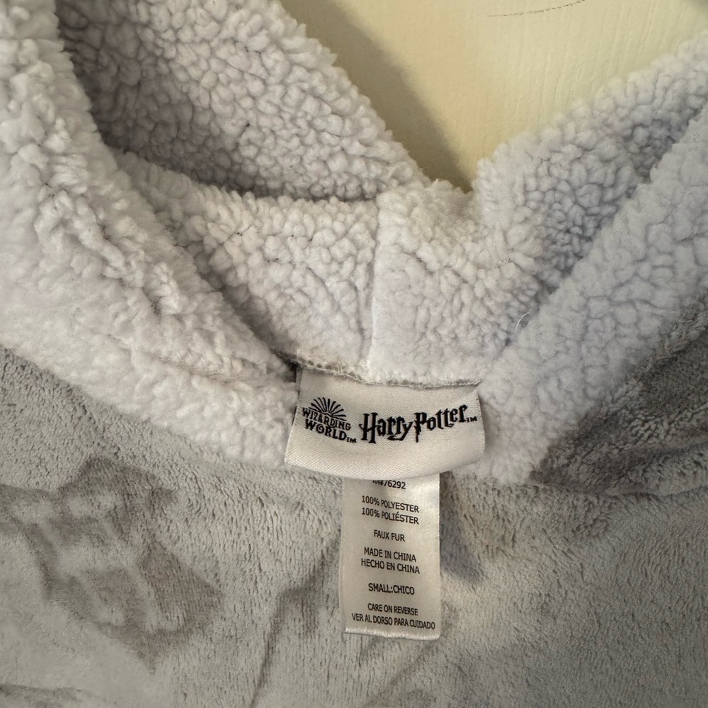 Harry Potter Gray Fleece Hoodie